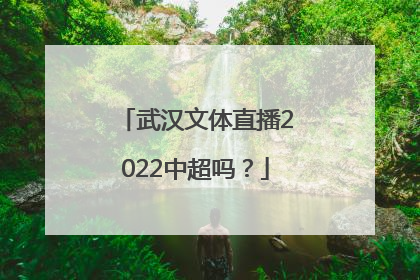 武汉文体直播2022中超吗？